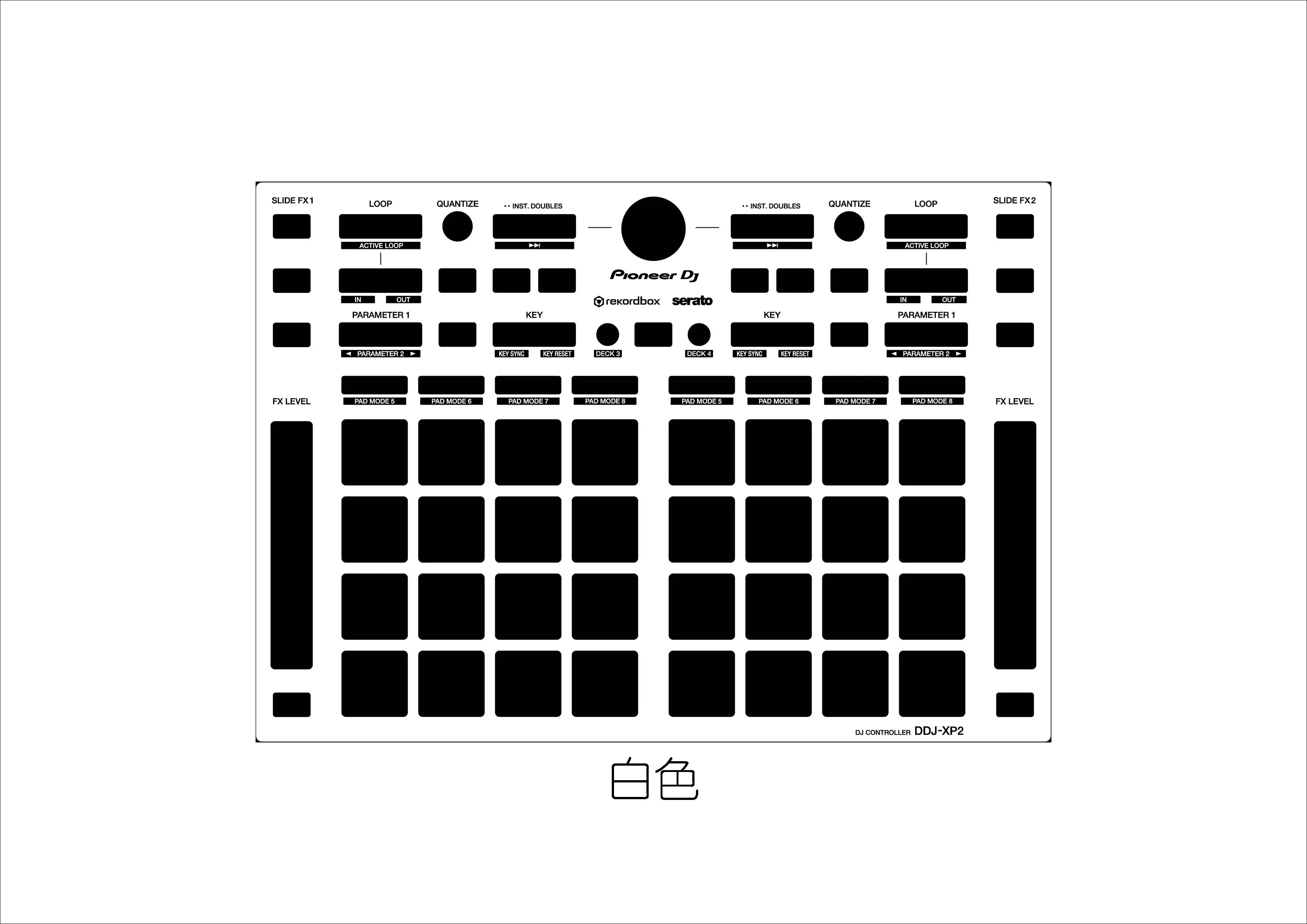 

Персонализированная пленка для DDJ-XP2