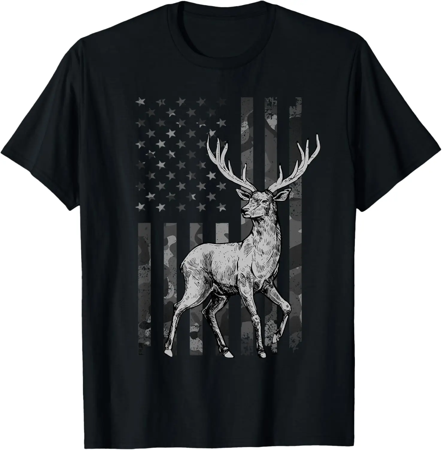Футболка Хлопок Deer Hunting Design