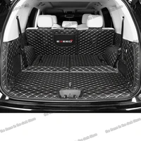 for exeed vx leather car trunk mat cargo liner 2019 2020 2021 2022 rear boot carpet interior chery accessories styling auto