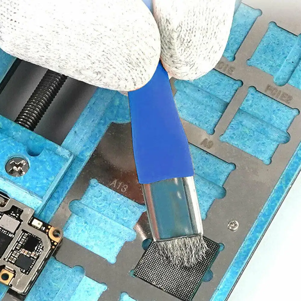 

SS-022B Safe Brush Anti-Static Motherboard PCB Cleaning Brush For Mobile Phone Repair Tools Kit Double Head Convenience Brush
