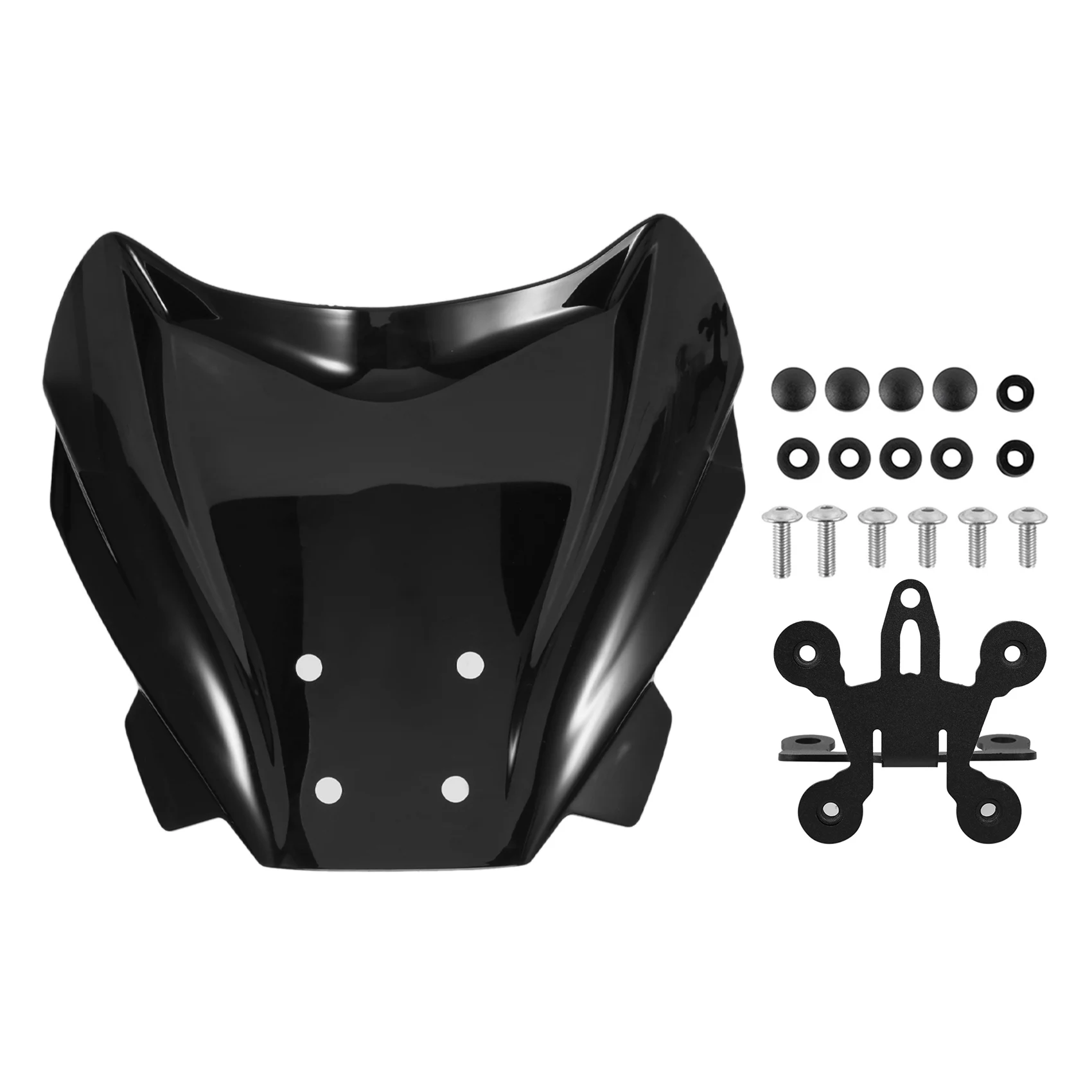 

Motorcycle Wind Screen Deflectors for 502C 2019-2021 Windshield Black