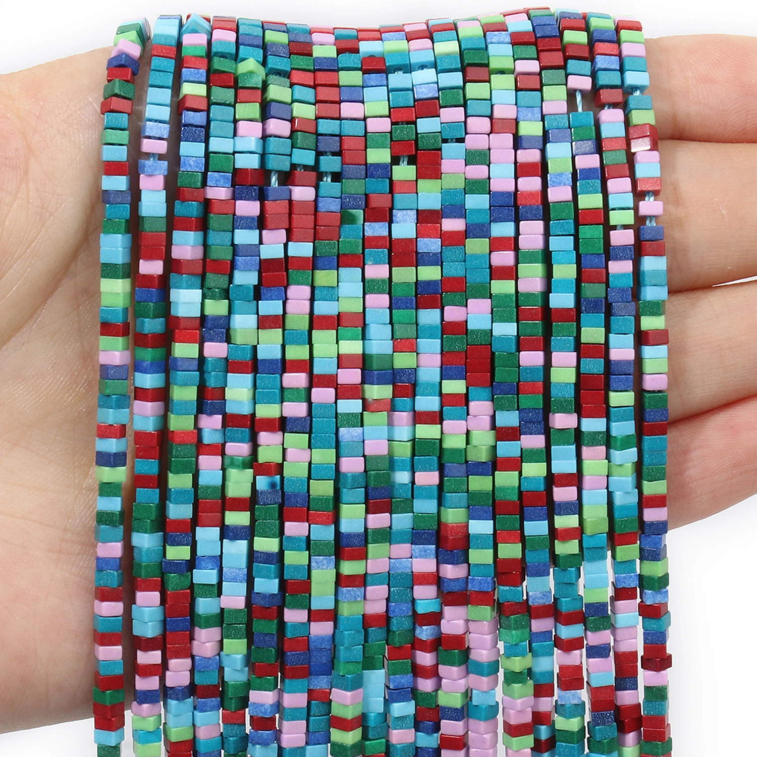 

Бусины в форме диска, 2,5 мм, разные цвета