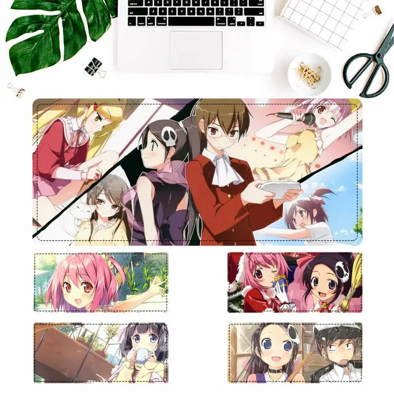 

Fashion The World God Only Knows Mouse Pad Laptop PC Computer Mause Pad Desk Mat For Big Gaming Mouse Mat For Overwatch/CS GO