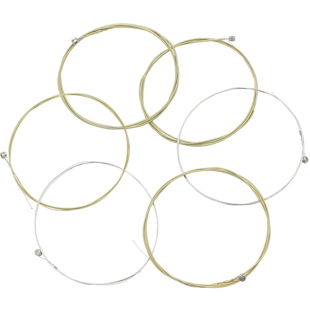 

6pcs Guitar Strings Classical Guitar Strings Replacement Folk Guitar Strings