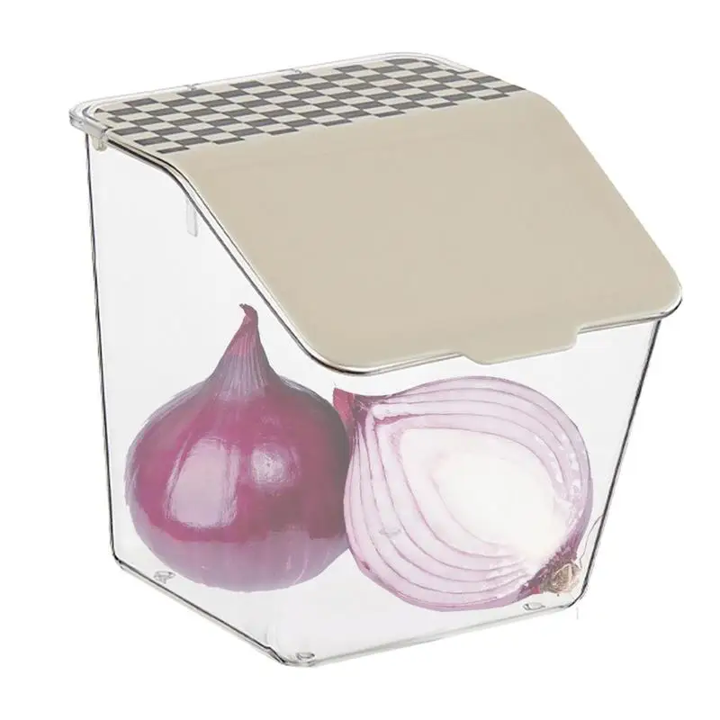 

Garlic Storage Container Wall Fruit Vegetable Containers Wear-resistant Vegetables Sealed Keeper For Chopped Green Onion Ginger