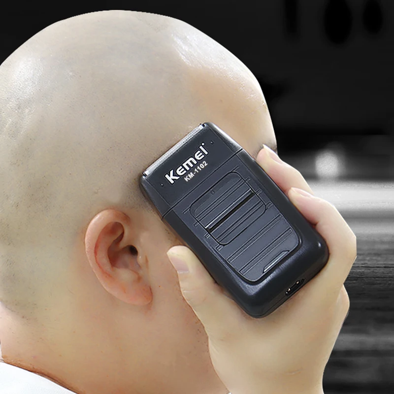 Bald Head Men Razor Skin Fade Rechargeable Beard Trimmer Face Care Shaving Machine For Barber