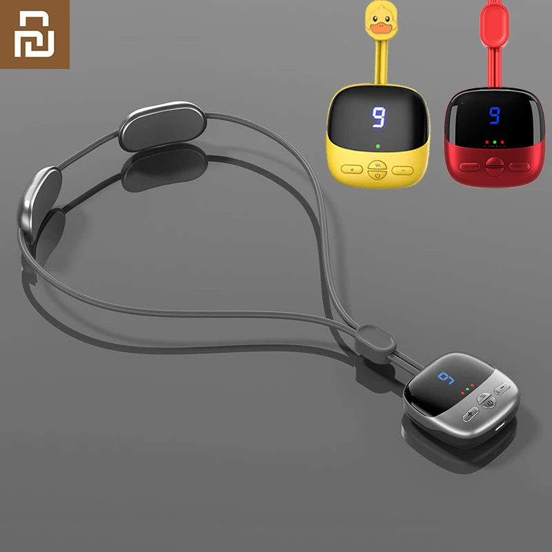 

Youpin Smart Neck Massager Protector Hanging Massager Cervical Spine Portable Mini Pulse Shoulder Cervical Massage Hot Compress