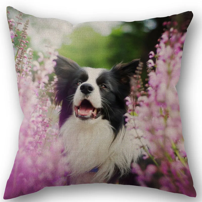 

Животные Собака хлопковая льняная Подушка Чехол модная Высококачественная декоративная подушка чехол для дома наволочка A10.17