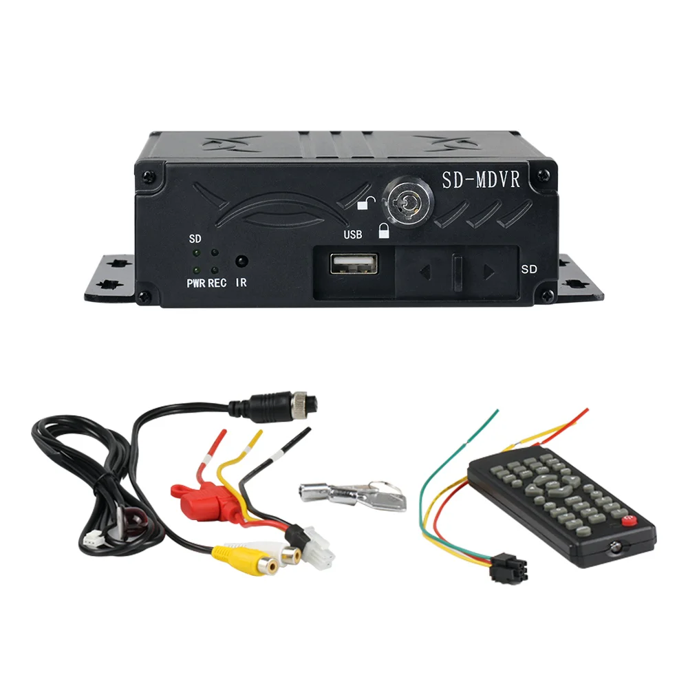 4-канальный видеорегистратор с картой для обучения вождения автомобиля