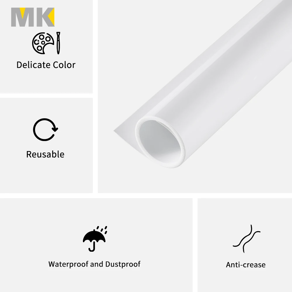 

Двухсторонний матовый отражающий ПВХ фотографический фон для фотостудии перевернутый фильтр отражающий фон водонепроницаемый