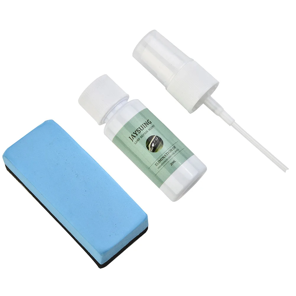 

20ML Car Headlight Renovation Liquid Automotive Light Polisher Repair Agent Windo Glass Detailing Washing Spray