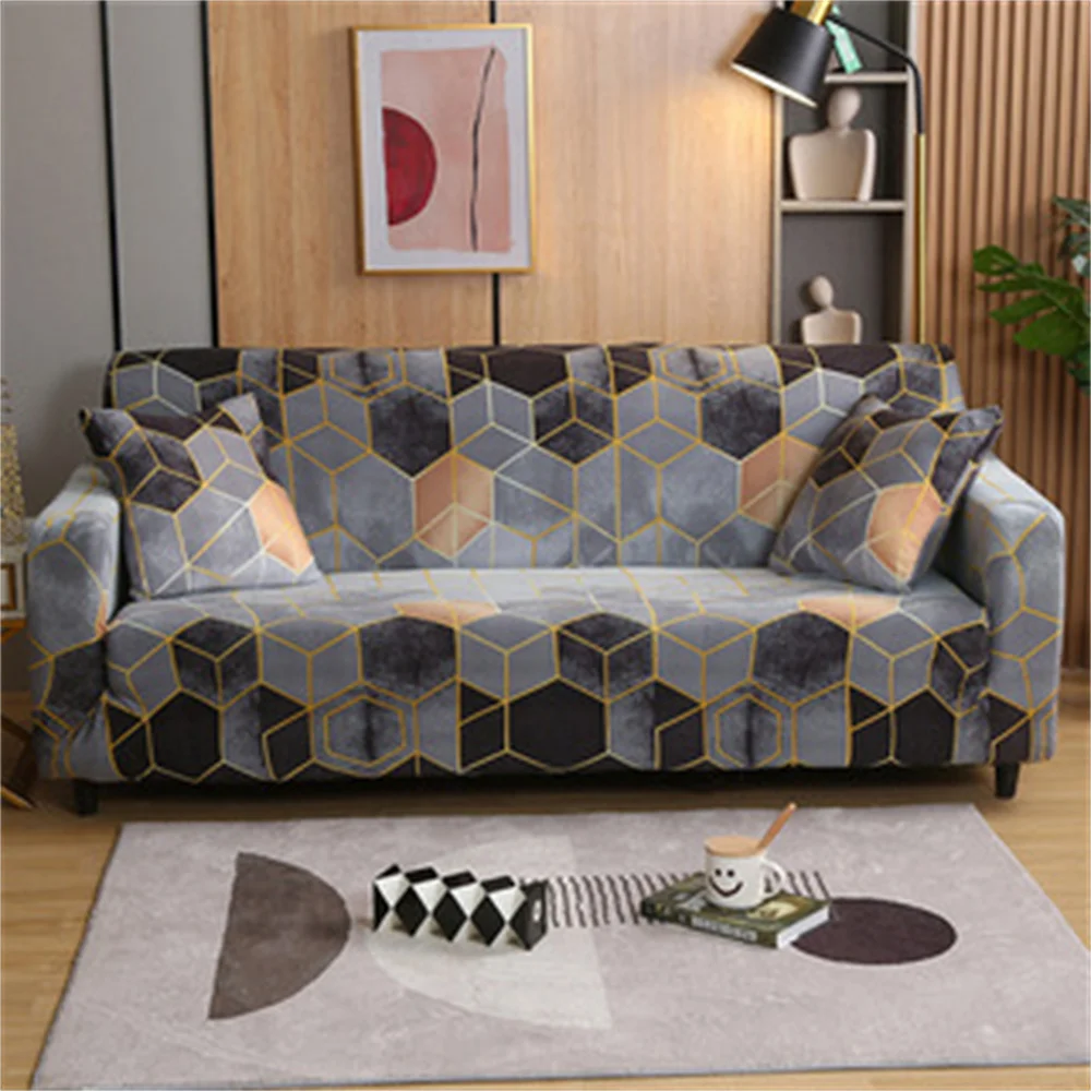 

Elastic Sofa Cover for Living Room Slipcover Stretch Couch Cover Armchai Cover Sofa Cover For 3 Seater 1 Seater