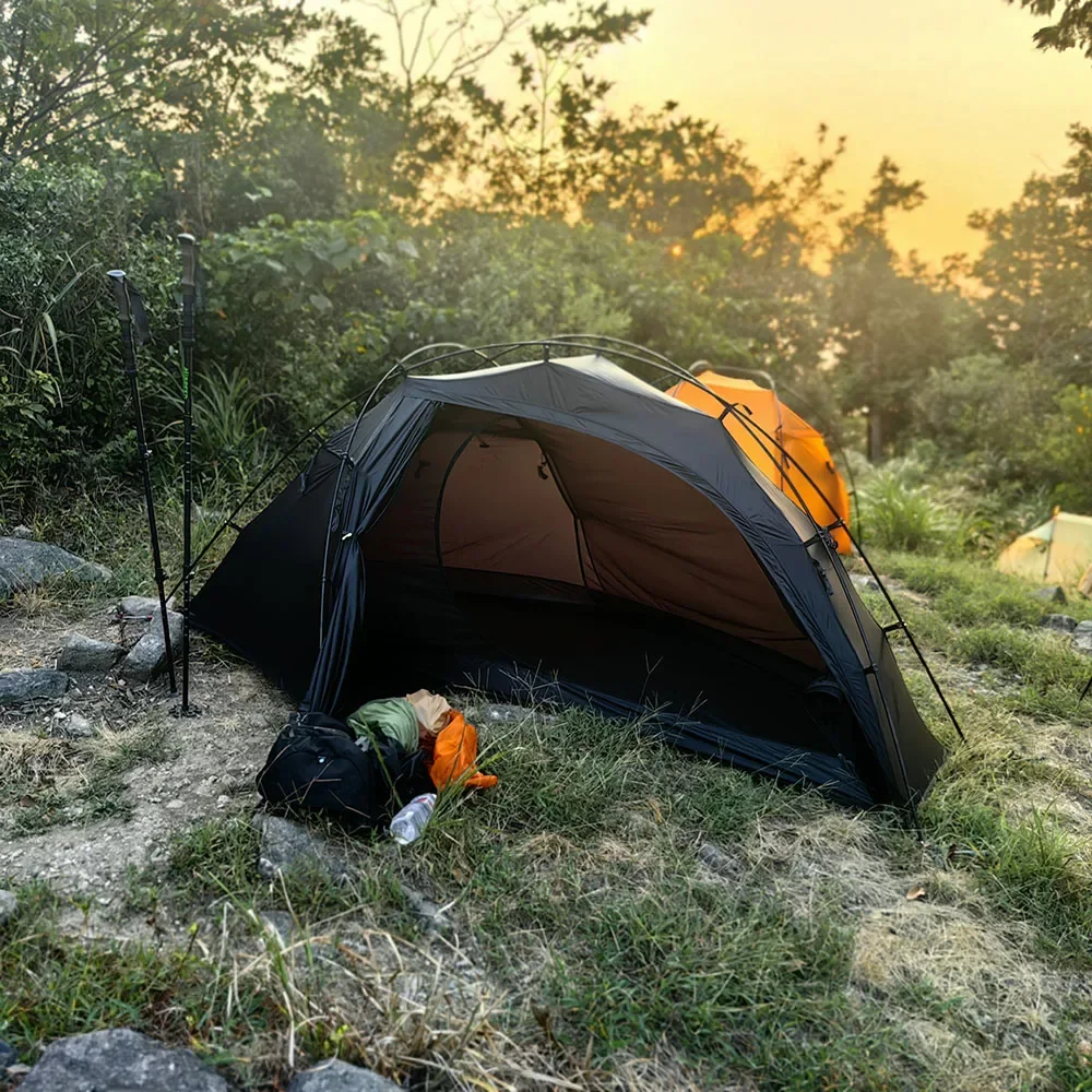 LIPEAN Новое поступление Ультралегкая палатка для кемпинга 10D нейлон двойное