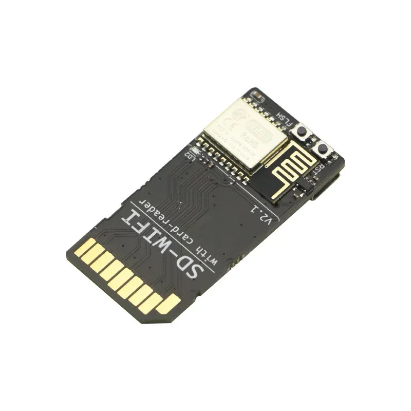 Фото SD-WIFI Pro с модулем считывания карт, работающий ESP WebDev, встроенный USB-последовательный чип, беспроводная передача для S6 F6 Turbo, новинка №5
