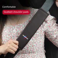 car safety seat belt cover shoulder protector for bmw m performance 1 2 3 4 5 6 series x1 x2 x3 x4 x5 x6 interior accessories