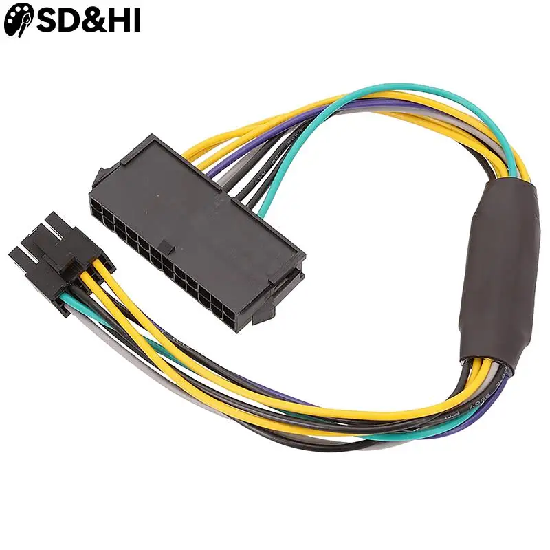 Адаптер питания с 24 контактами на 8 контактов ATX PSU кабель для Dell Optiplex 3020 7020 9020 Precision T1700 12-дюймовый кабель адаптера питания