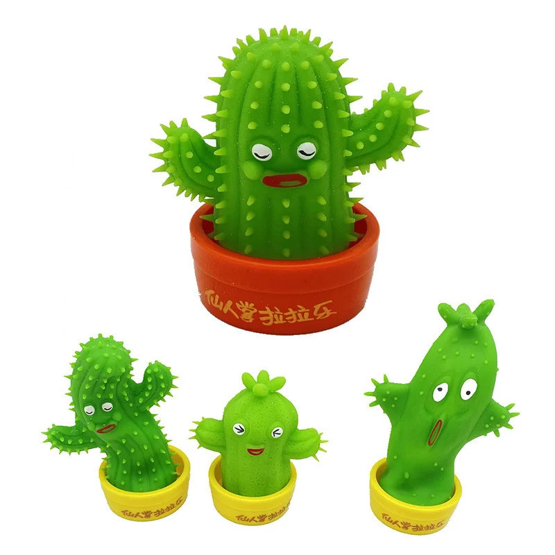 

Funny Decompression Squeezing Toy Stretch Cactus Novelty Gags Practical Jokes Funny Decompression Squeezing Toy For Kids Gifts