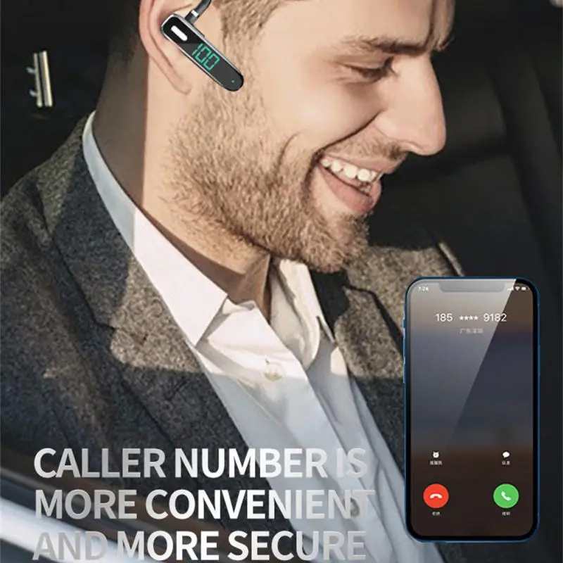 Беспроводные спортивные наушники K50 Bluetooth со светодиодным цифровым дисплеем и
