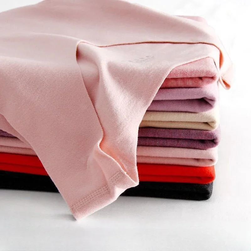 

Термобелье, Женская внутренняя одежда, Майки с круглым вырезом, зимние теплые шерстяные термотопы, жилет без рукавов, облегающее нижнее белье XXXL