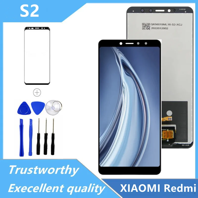 Фото ЖК-дисплей 5,99 ''для Xiaomi Redmi S2, дигитайзер сенсорного экрана в сборе для RedmiY2, Ремонт экрана M1803E6G M1803E6H, ЖК-дисплей №1