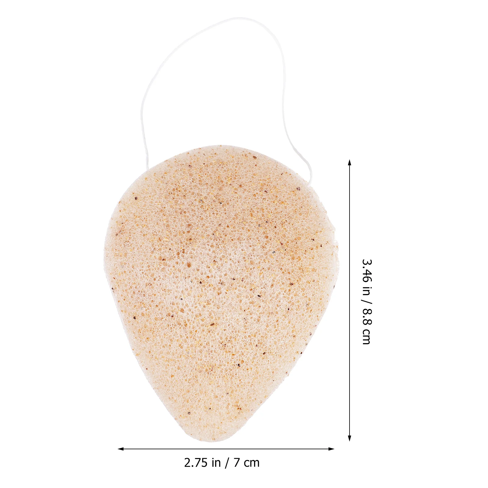 Скруббер для ванны губки Konjac средство мытья лица отшелушивающее чистки пуховка