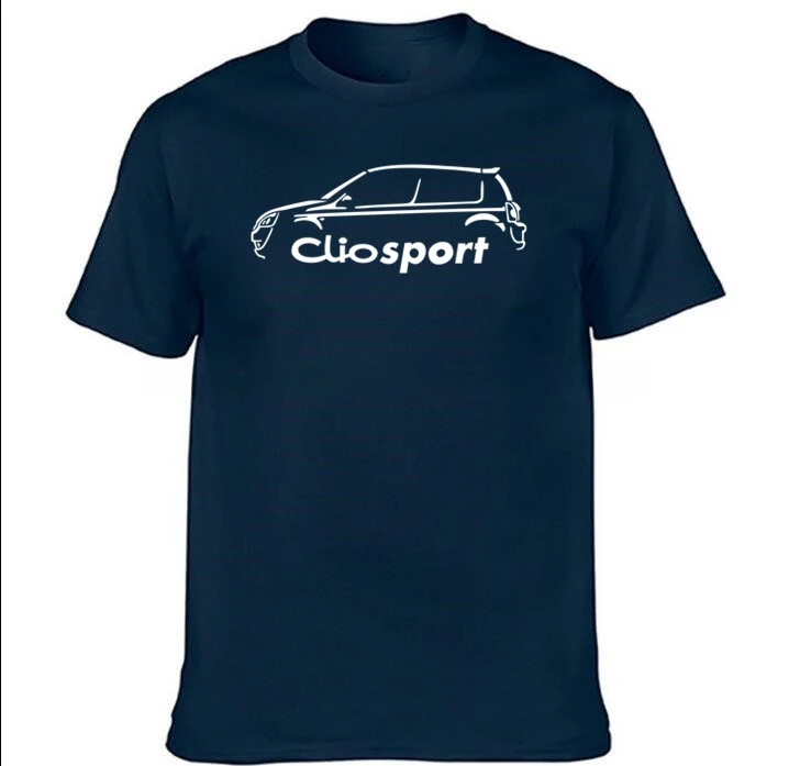 Классическая мужская футболка CLIO SPORT 182 годов выпуска Мужская Дизайнерская