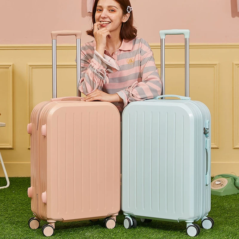 

SOLI2 set travel suitcase on wheels rolling luggage Cabin Rolling Luggage trolley case cabin carry on luggage S14090-S14097