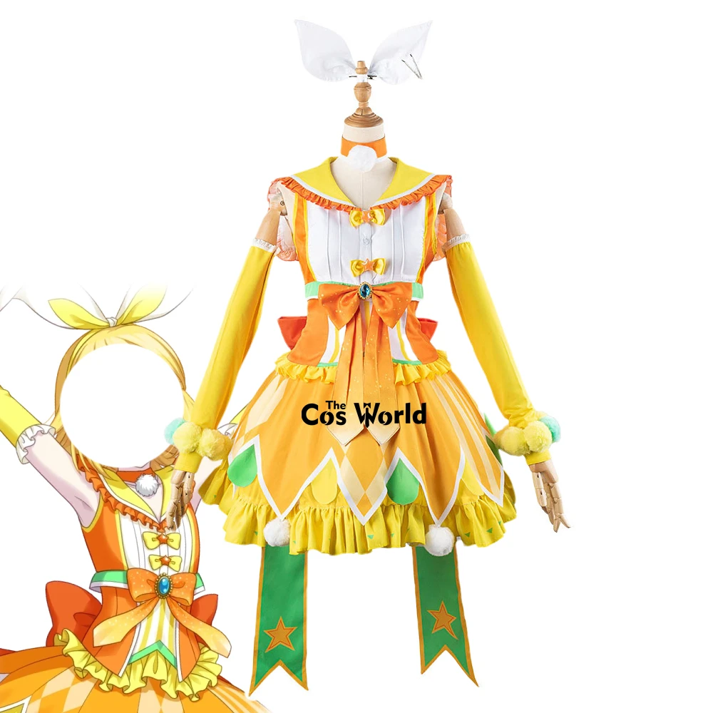 Проект Sekai красочный сценический подвиг Рин Лен виртуальной певицы костюмы для