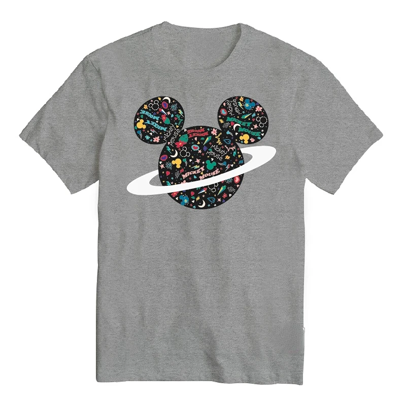 

Disney Classic (Mickey) Man Graphic Round Neck Short Sleeve T-Shirt Harajuku T Shirt for Men Anime Clothes