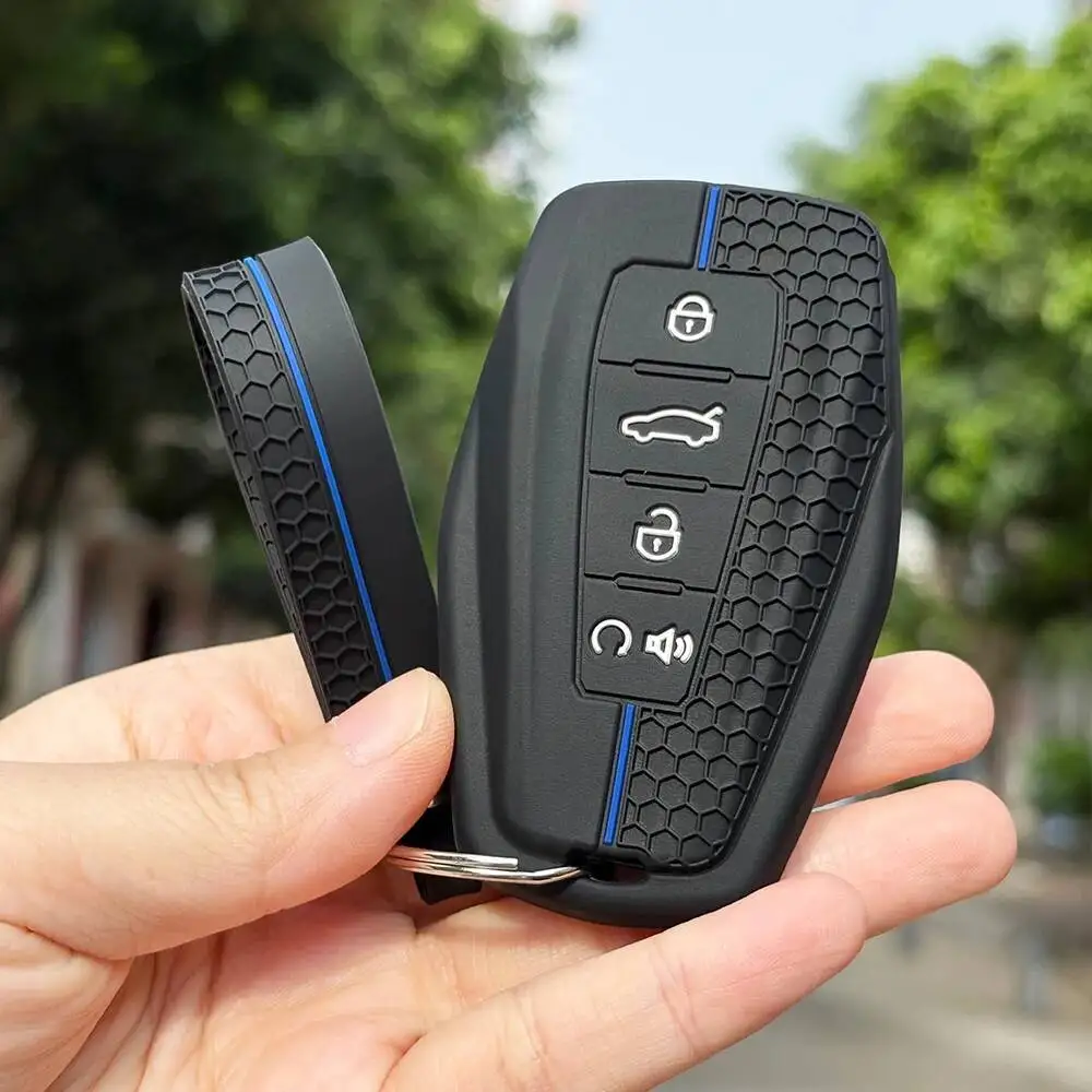 

Колпачки для автомобильных ключей для Geely Coolray X6 X7 Atlas Boyue PREFACE Emgrand EX7 Global Hawk GX7 GS, чехол-держатель