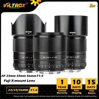 viltrox 23mm 33mm 56mm 13mm f1 4 lens auto focus large aperture portrait lenses for fujifilm fuji x mount camera lens x t4 x t30
