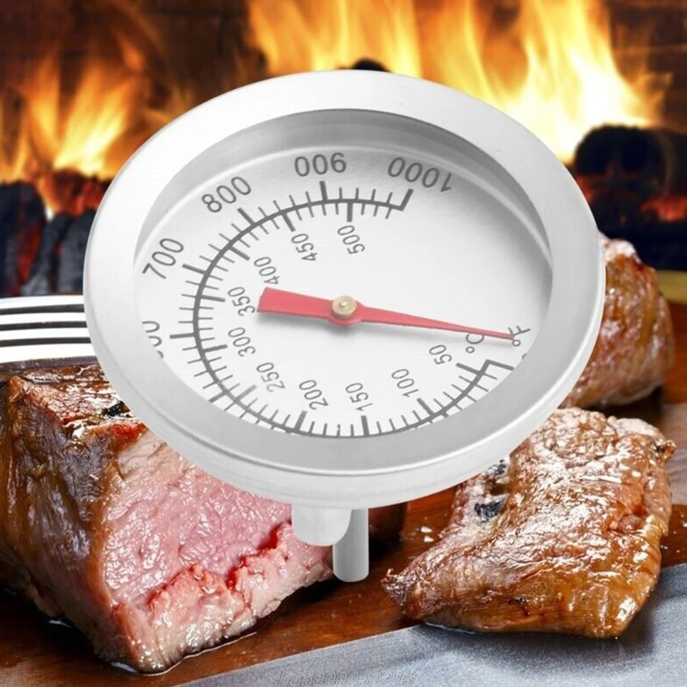 

50~500℃ Stainless Steel Thermometer BBQ Smoker Grill Meat Oven Temperature Gauge Cooking Food Probe Gage Kitchen Food Tools