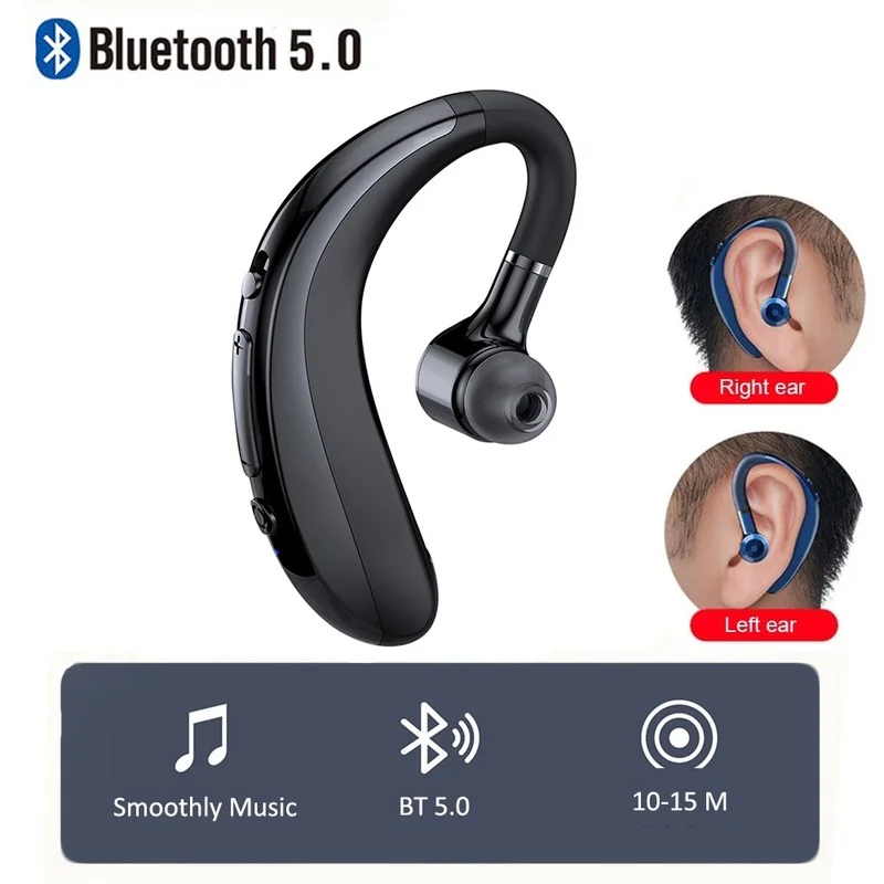 

Беспроводные Bluetooth V5.0 наушники S300, деловая гарнитура, наушники, гарнитура для вождения, звонков, спортивные стерео музыкальные наушники для ...