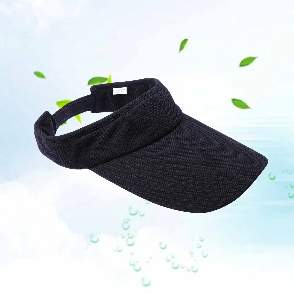 

Visor Sun Hat Cap Women Visors Forhats Protectionwomens Uv Adjustable Tennis Baseball Beach Ponytailsummer Girls Black Anti