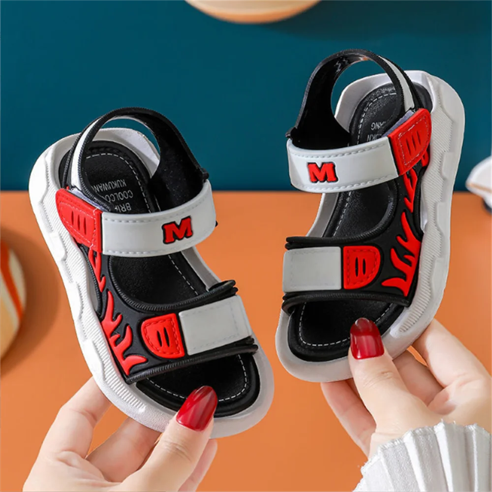 

Summer Boys Shoes 1-12 Years Old Baby Children's Sandals Children's Non-slip Sandals Children Soft Bottom Beach Shoes