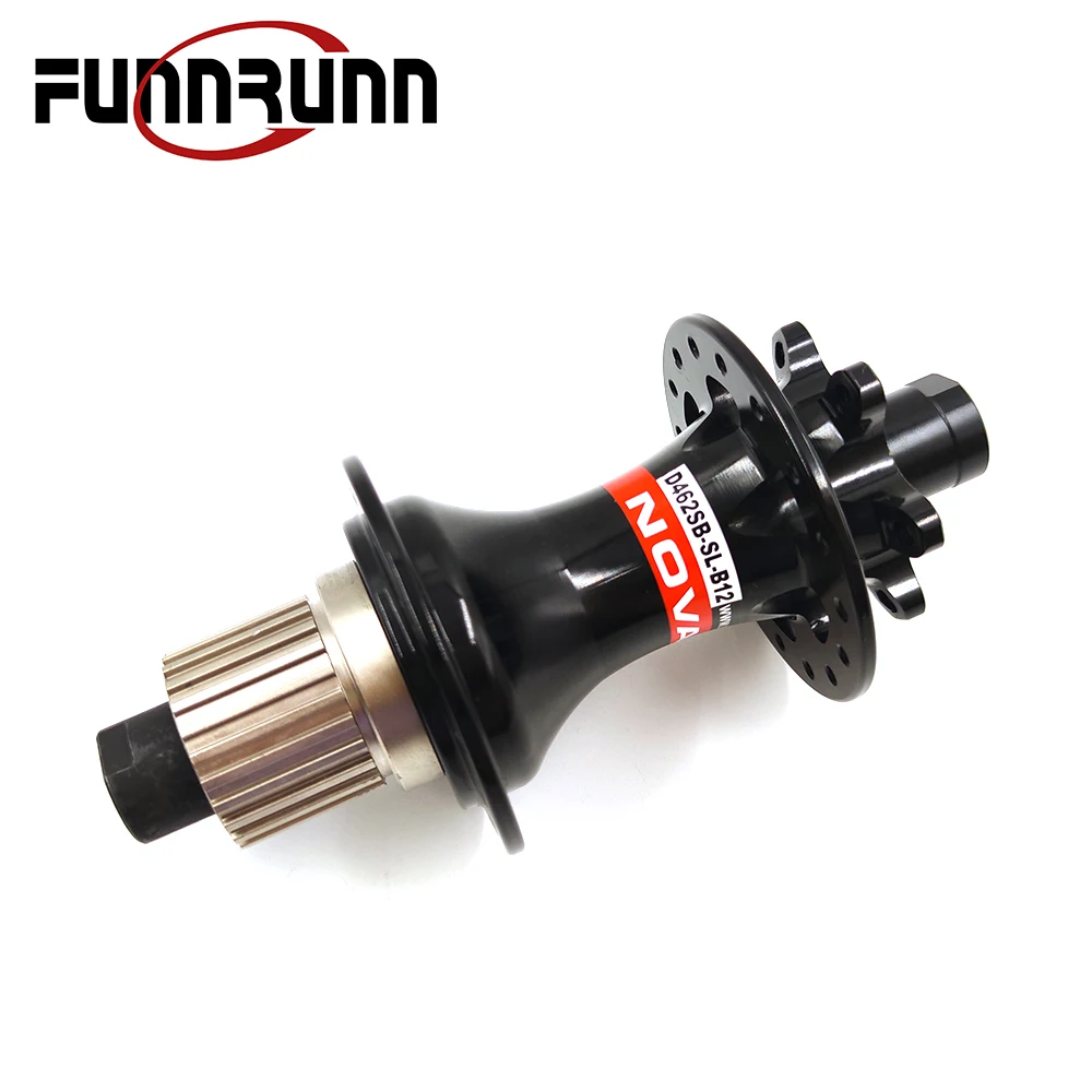 Фото 6 болтов Boost Novatec D462SB-SL-B12 MTB дорожный диск задний концентратор TA Thru Axle 148x12 мм корпус кассеты сталь HG XD MS Microspline Cubos №1