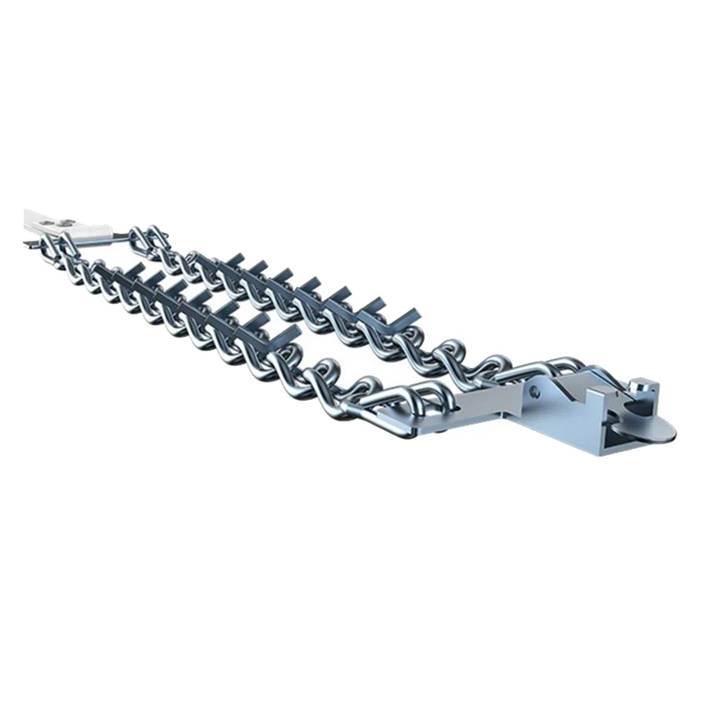 

Автомобильная Снежная цепь, противоскользящие износостойкие толстые гвозди из марганцевой стали для разбивания льда на зиму, снег, грязный...