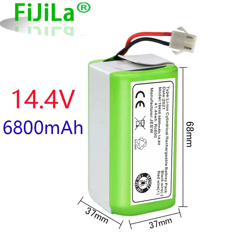 

Batterie 2023 li-ion 14,4 V 2800mAh, pour Conga Exzellenz 990 Ecovacs Deebot N79 N79S DN622, eufy Robovac 11 11S 12 15C 15S 35C