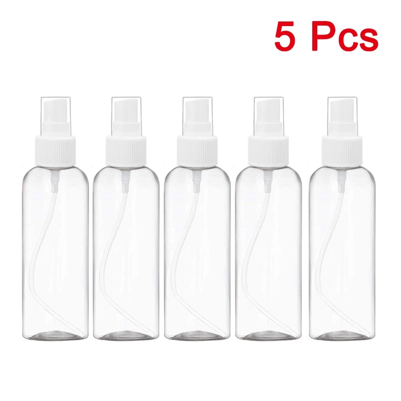 

5PC 30Ml Mist Spray Bottle Empty Spray Bottle Small Travel Pump Bottle Container