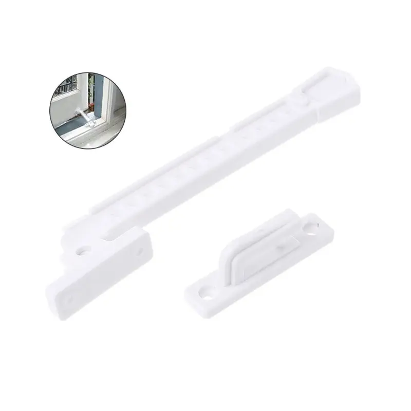 

ABS Window Brace With Screws Window Sash Lock Child Safety Window Latch Window Stay Catch