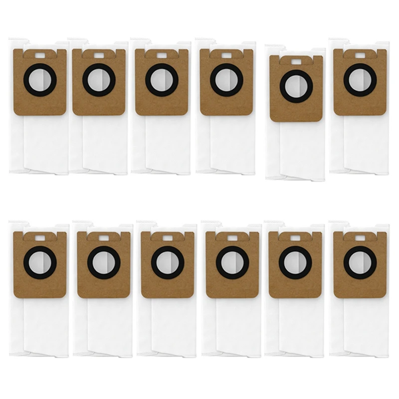 

HOT!12 Pcs Dust Bags For Dreame Bot Z10 Pro Vacuum Cleaner Spare Parts Accessories