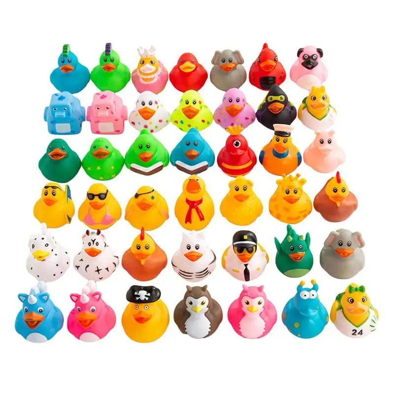 

Mini Ducks 25 Pcs Lightweight Duck Toy For Boys Toddler Bath Toys For Shower Birthday Parties Summer Beach Carnival Games Mixed