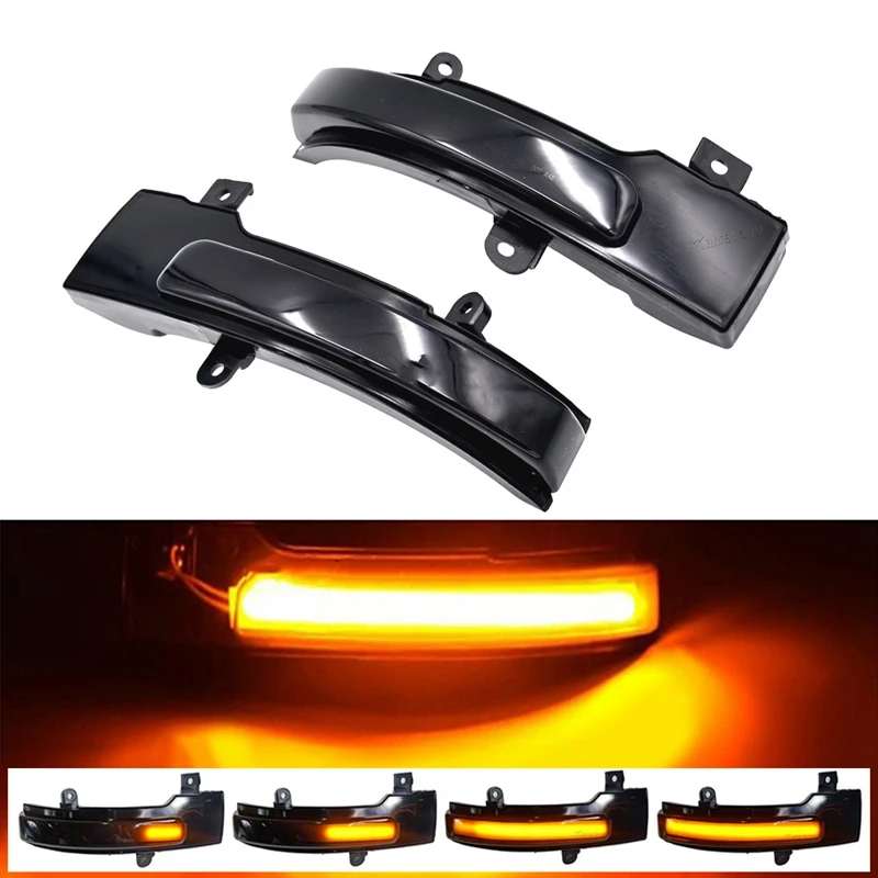 1 пара светодиодный индикатор поворота для зеркала заднего вида Mitsubishi Outlander 2014-2020