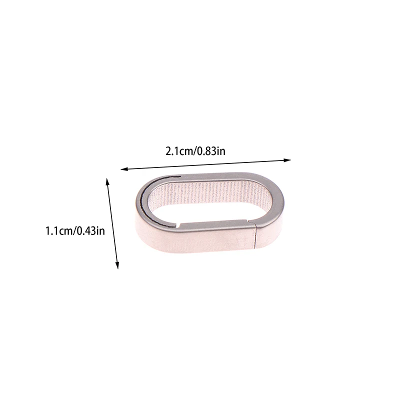 1 шт. Универсальный мини-брелок для ключей из титанового сплава