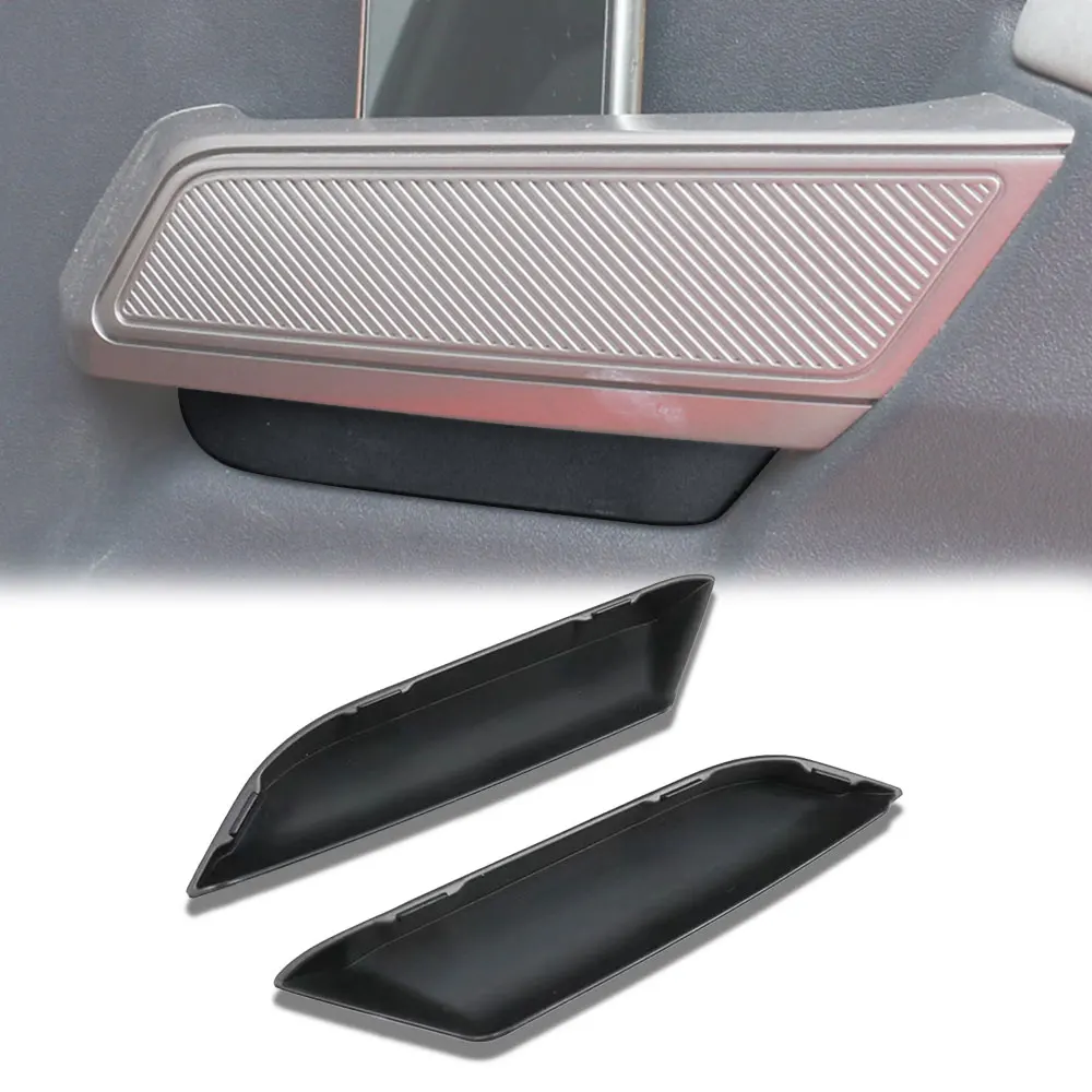 

Car Front Door Side Handle Insert Storage Box Organizer Kit Fit For Ford Bronco 2021 2022 2Door Car Modified Accessories