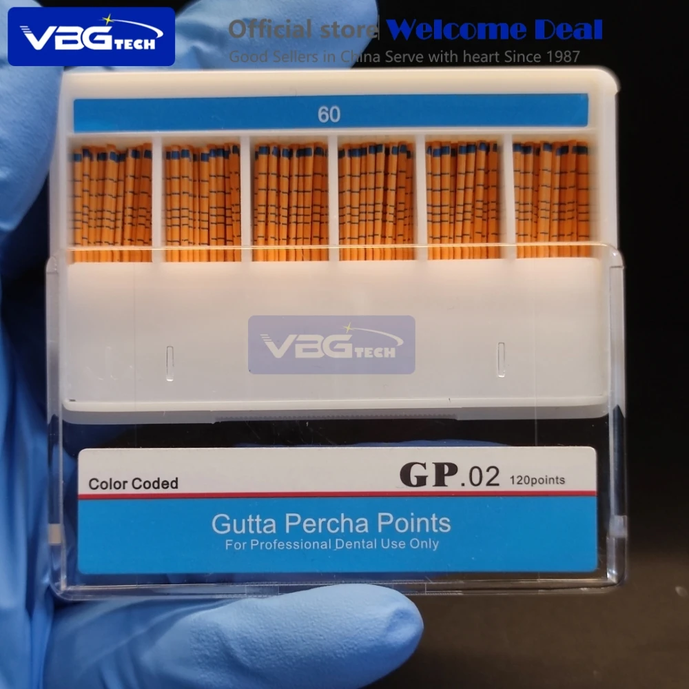 Фото 1 коробка 0430 # Стоматологические гуттаперчи очки Стоматологические материалы # 15-40/F1/F2/F3 GP Endodoncia colle Dentaire resine Materials odontologicos №4