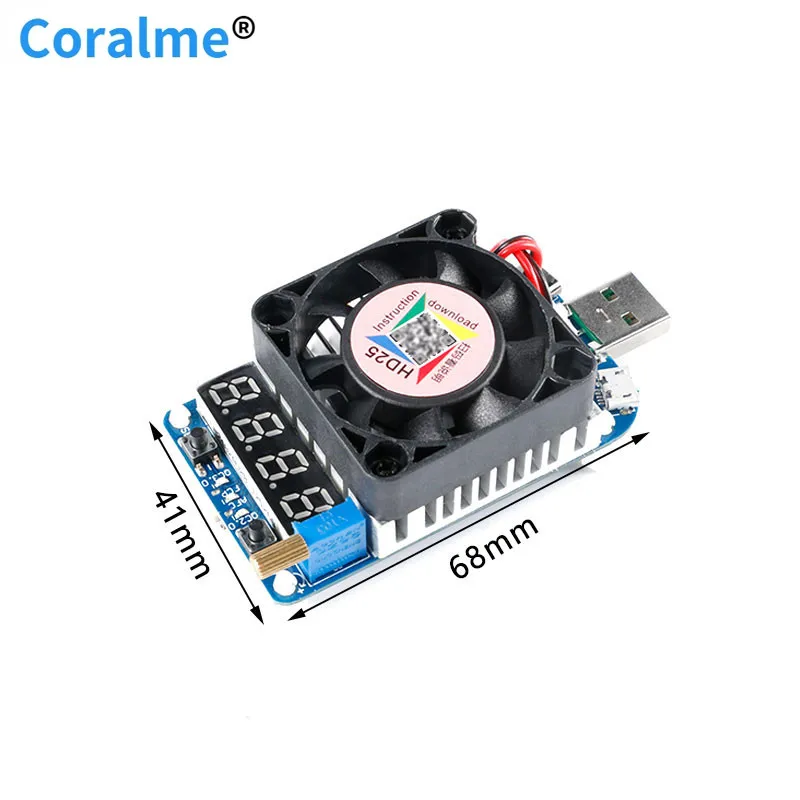 HD25 HD35 триггер QC2.0 QC3.0 AFC FCP Электронный USB нагрузочный резистор тестирование