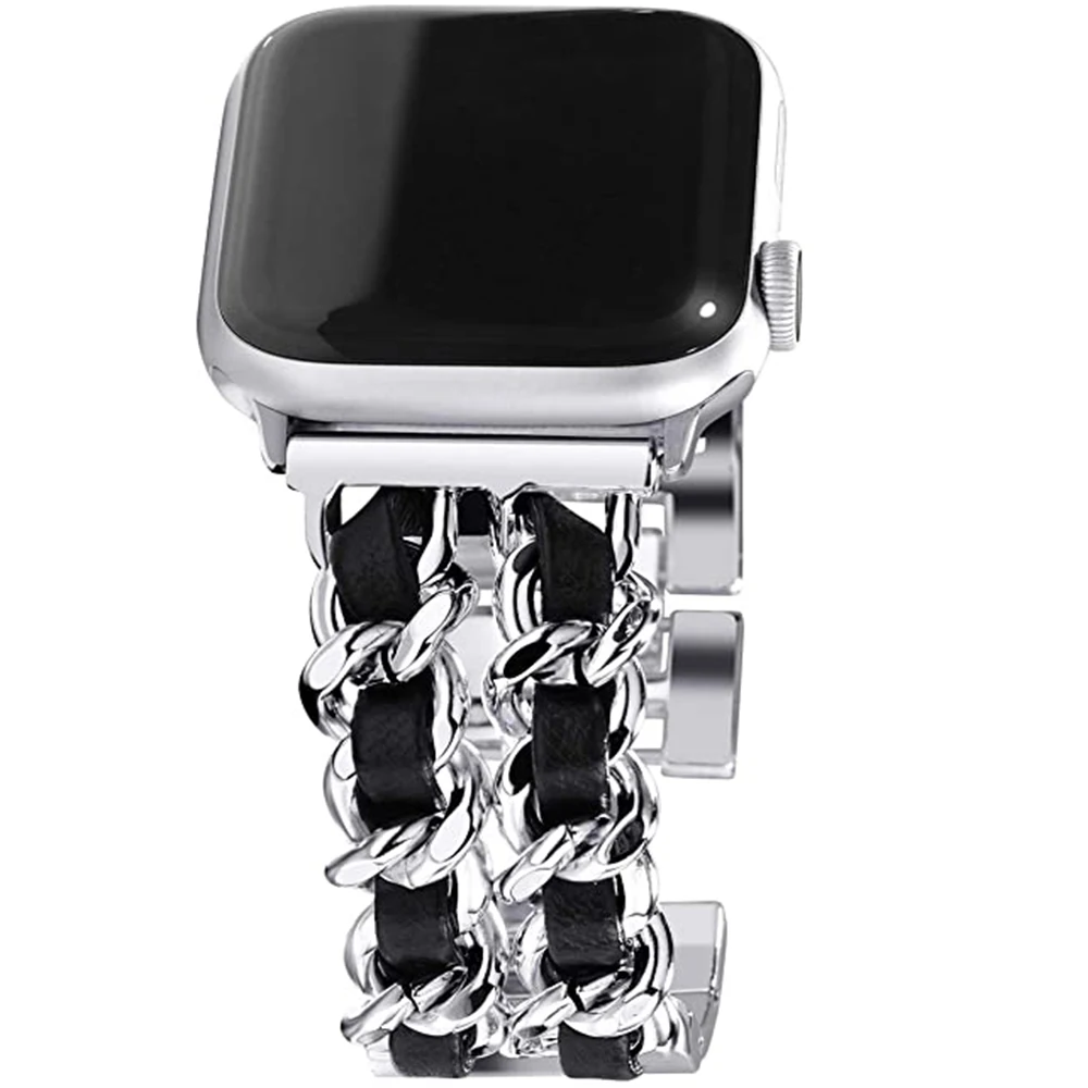 Compatible With Apple Watch Ultra Strap 45mm 44mm 42mm Series8 SE 7 6 5 4 3, IWatch Women's Jewelry Bracelet