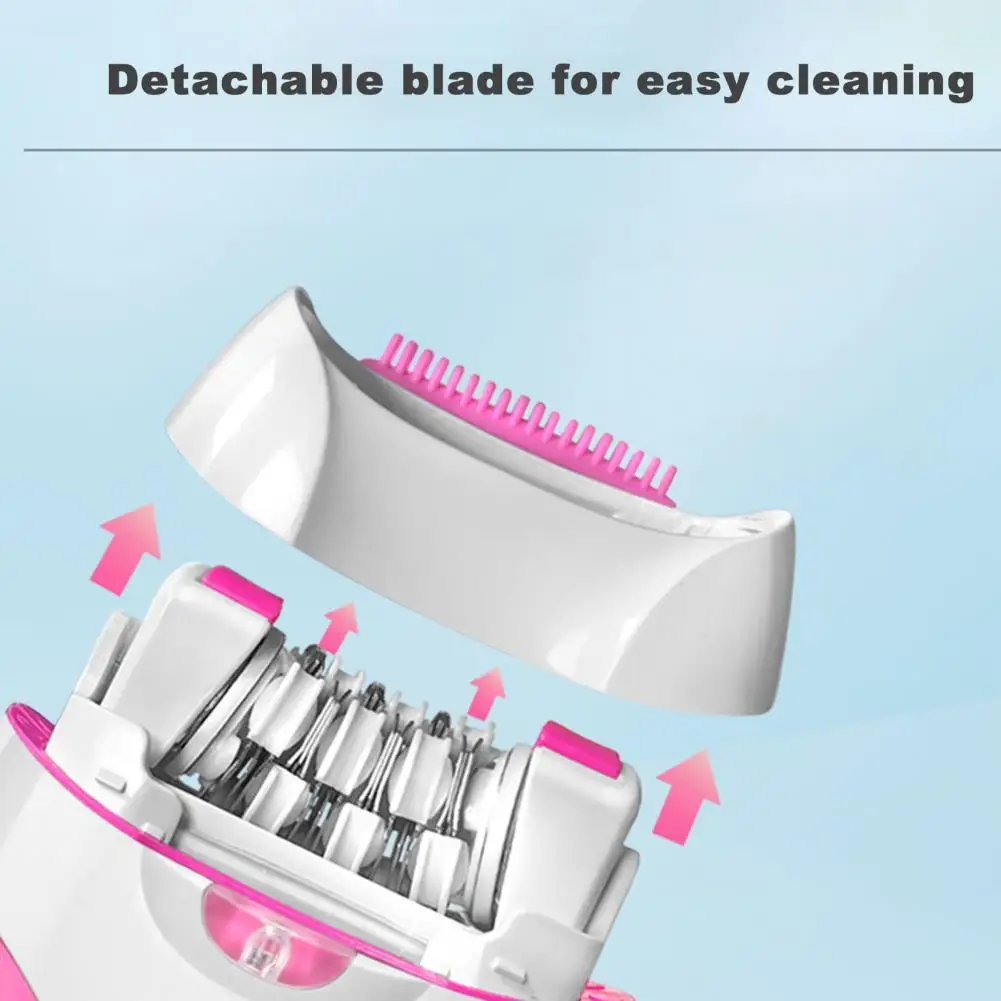 

Useful Female Epilator Lightweight Lady Hair Trimmer Electric Powerful Electric Lady Shaving Trimmer