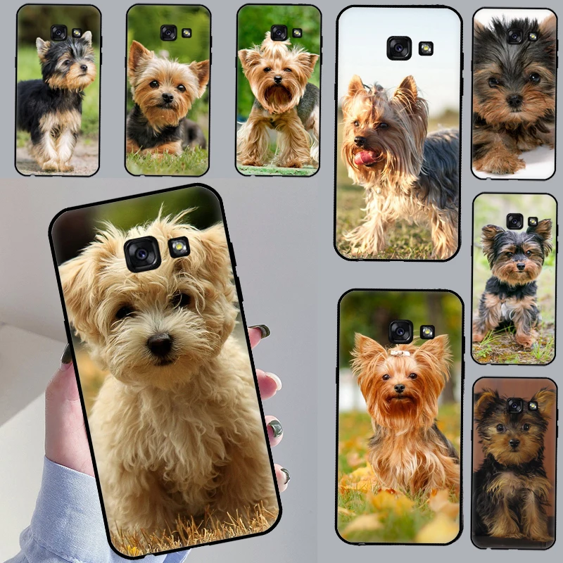 Yorkshire Terrier Dog Puppy Phone Case For Samsung Galaxy J7 J5 J3 2017 J1 A3 A5 2016 A8 J4 J6 Plus J8 A9 2018 Cover